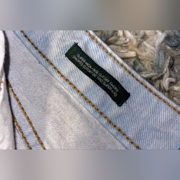 Wild Fable NWOT size 00 blue jean shorts - Picture 5 of 5